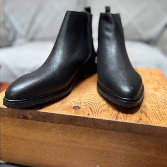 NEW VIA SPIGA Women’s Boots Sz 9 EU 39 Leather Waterproof Slip On Rubber soles - Picture 6 of 16